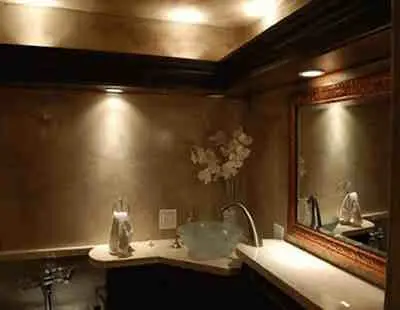 Освещение в ванной