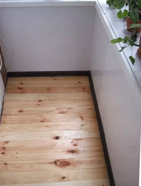 Как сделать пол на балконе