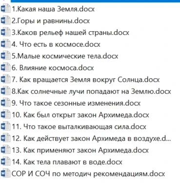 КСП 4 класс 4-ая четверть (приказ 130)