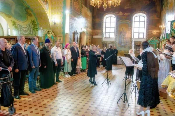 Праздничный концерт в Храме Христа Спасителя. Уральск.