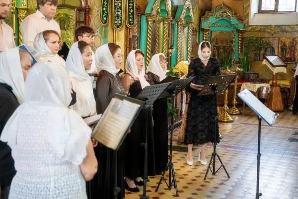 Праздничный концерт в Храме Христа Спасителя. Уральск.