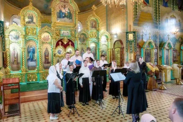 Праздничный концерт в Храме Христа Спасителя. Уральск.